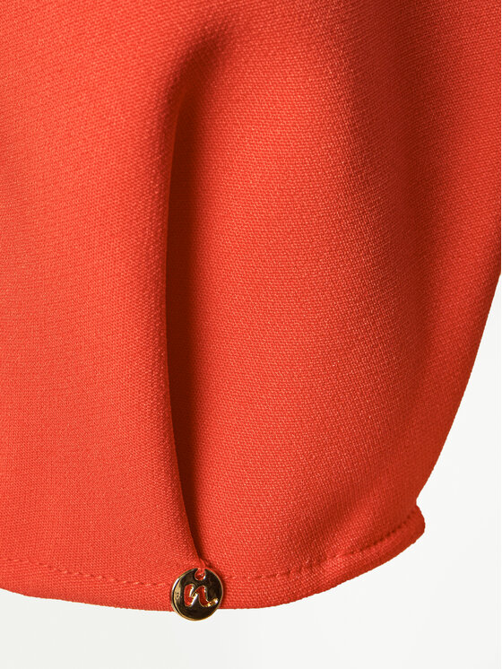 Nissa Nissa Коктейлна рокля RZ14824 Оранжев Regular Fit
