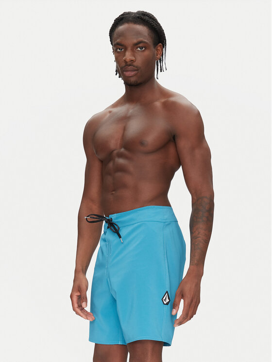 Volcom Volcom Úszónadrág Lido Solid A0812416 Kék Regular Fit