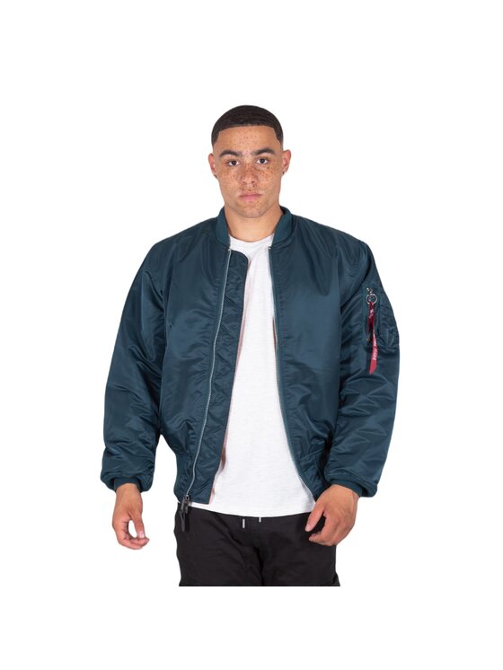 Alpha Industries Alpha Industries Kurtka bomber AI.100101-02-4XL Granatowy Regular Fit