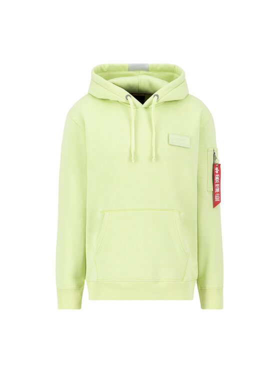 Alpha Industries Alpha Industries Bluza Red Stripe Hoodie Żółty Regular Fit