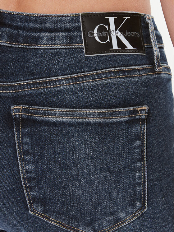 Calvin Klein Jeans Calvin Klein Jeans Jeans hlače J20J222445 Mornarsko modra Skinny Fit