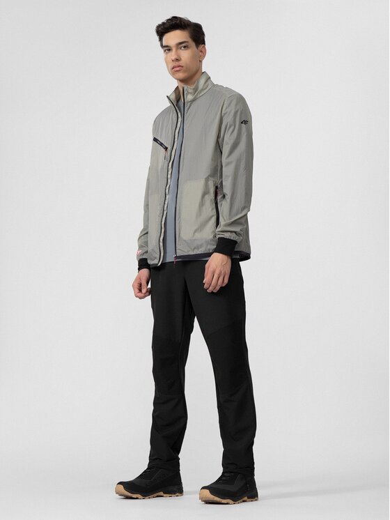 4F 4F Vatovaná bunda H4L22KUMP061-83S Hnedá Regular Fit