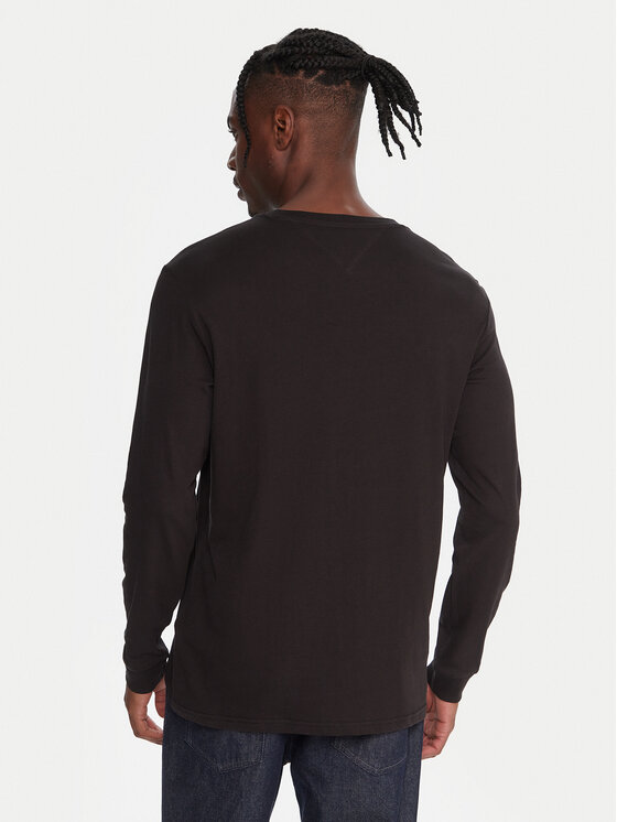 Tommy Jeans Tommy Jeans Комплект 2 блузи с дълъг ръкав DM0DM22148 Тъмносин Slim Fit