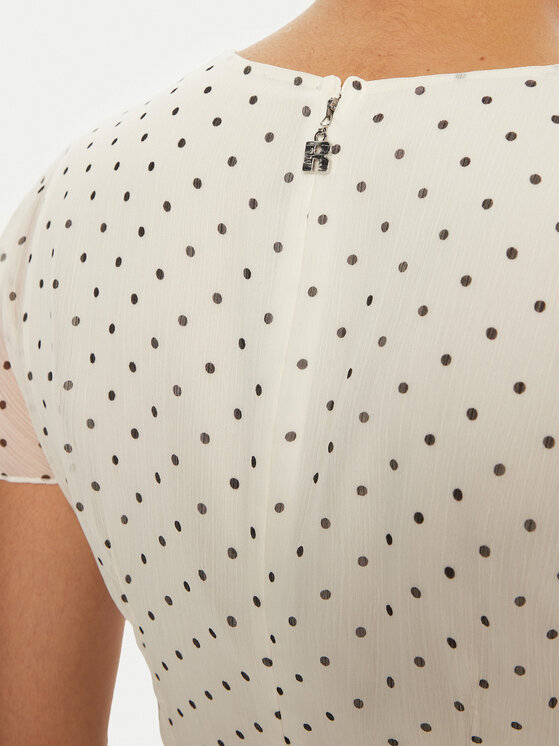 ROTATE ROTATE Повсякденна сукня 114227 Білий Regular Fit