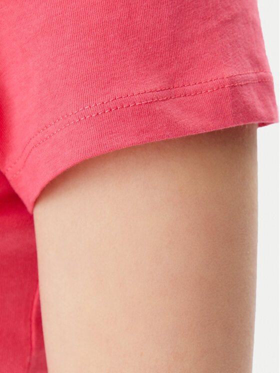 Tommy Jeans Tommy Jeans T-shirt Tonal Linear DW0DW20315 Ružičasta Slim Fit