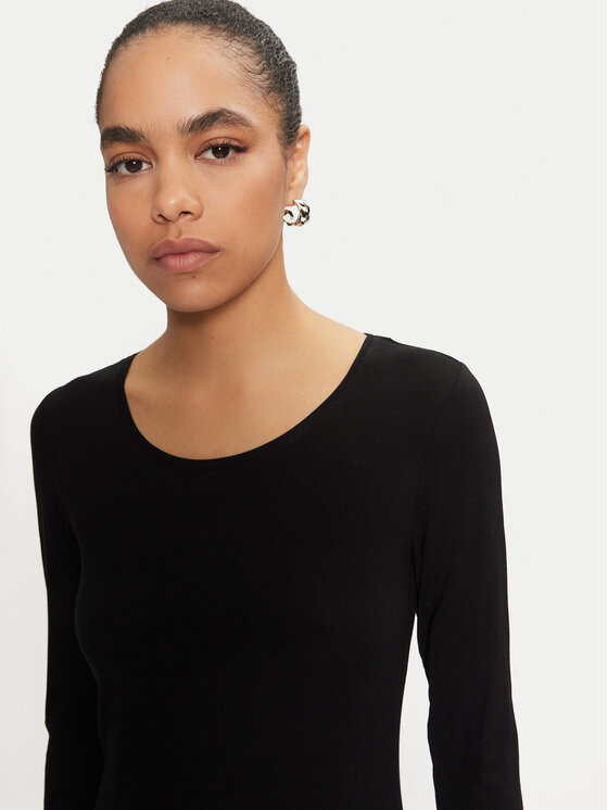 Fransa Fransa Bluza Kiksen 600707 Črna Slim Fit