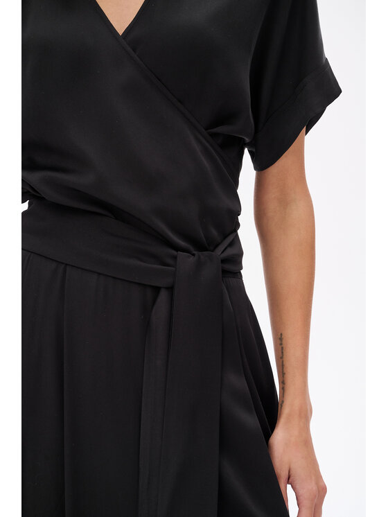 blue shadow blue shadow Bluzka Aria Czarny Regular Fit