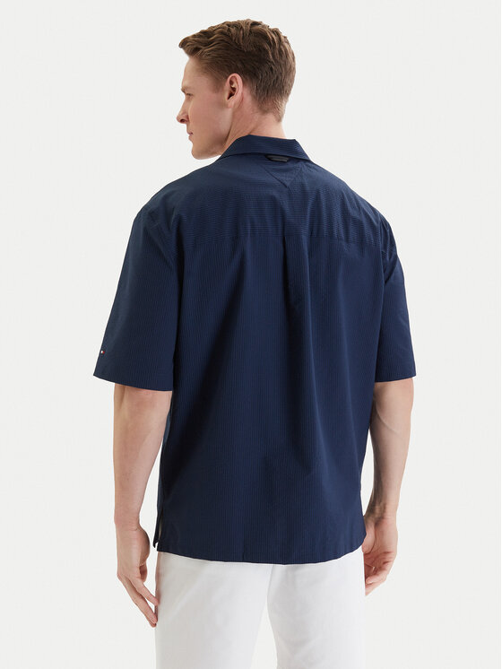 Tommy Hilfiger Tommy Hilfiger Koszula MW0MW42645 Granatowy Regular Fit