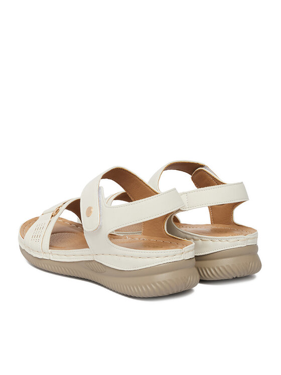 Go Soft Go Soft Sandalen CEO-WYL05010-09 Écru