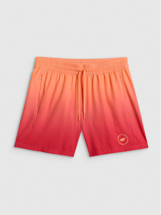 4F 4F Plavecké šortky 4FWSS26UBDSM168-70S Oranžová Regular Fit