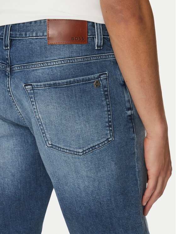 BOSS BOSS Szorty jeansowe Re.Maine 50537787 Niebieski Regular Fit