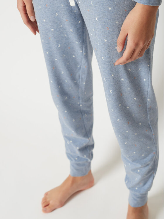 Skiny Skiny Dámské kalhoty 80790 Modrá Regular Fit
