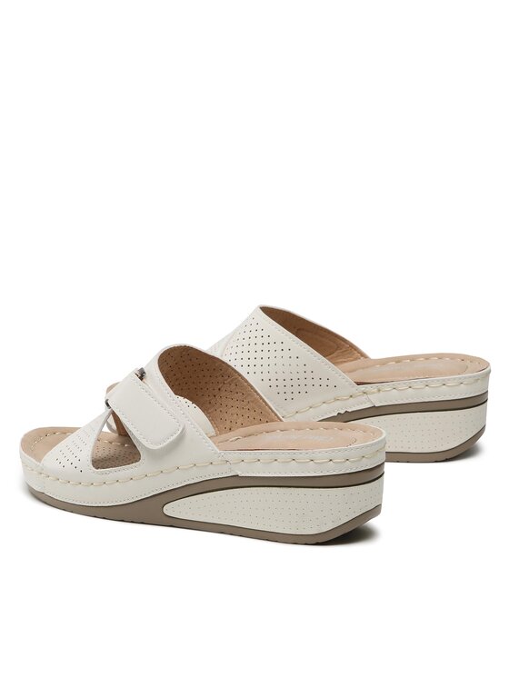 Clara Barson Clara Barson Šlepetės WS210703-01 Balta