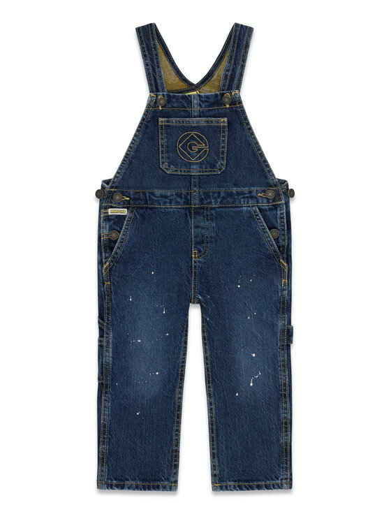 Guess Jeans Guess Jeans Latzhose N6YA08 D2276 Dunkelblau Regular Fit