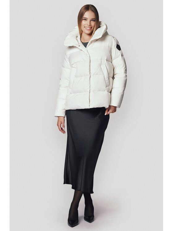 Lancerto Lancerto Kurtka puchowa Azura KU135224000001 Biały Regular Fit