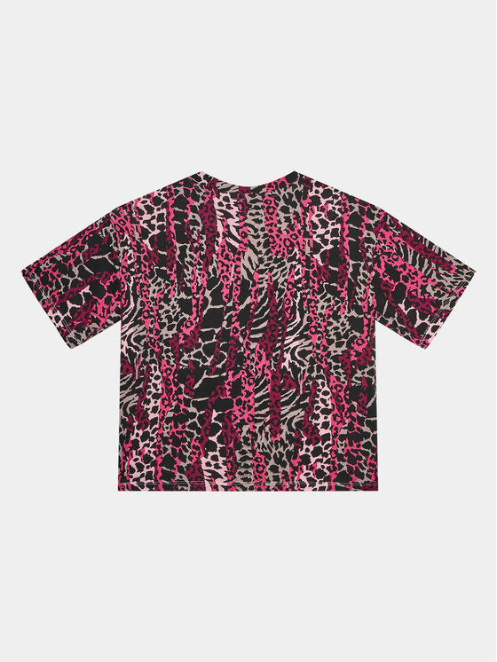 Guess Guess T-Shirt J3BI41 J1313 Barevná Boxy Fit