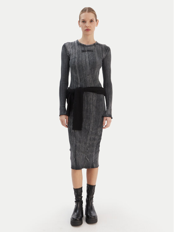 Karl Lagerfeld Jeans Karl Lagerfeld Jeans Haljina za svaki dan B1W13055 Siva Slim Fit