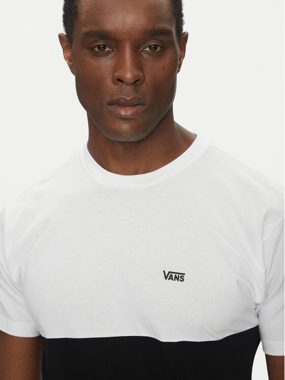 Vans Vans Tričko Colorblock Tee VN0A3CZDY281 Čierna Classic Fit