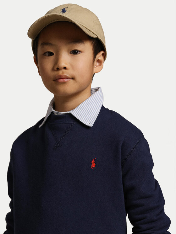 Polo Ralph Lauren Polo Ralph Lauren Pulóver Logo Embroidery 323772102 Sötétkék Regular Fit