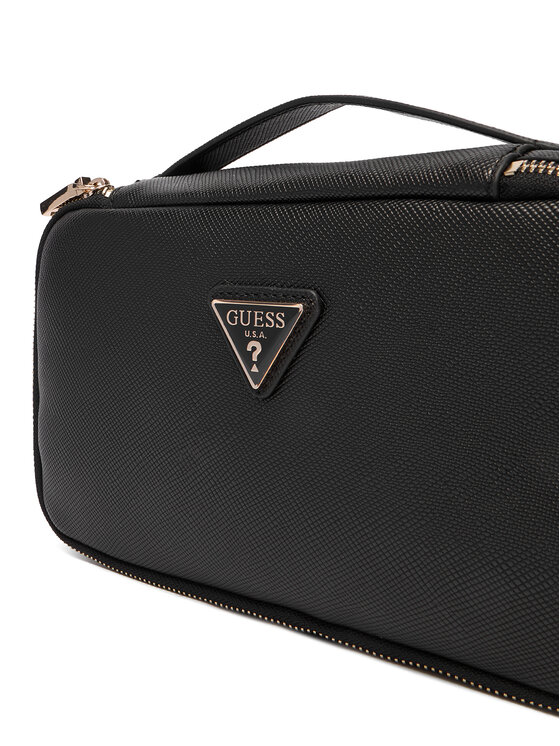 Guess Guess Kozmetická taštička Norom TWSN90 91045 Čierna