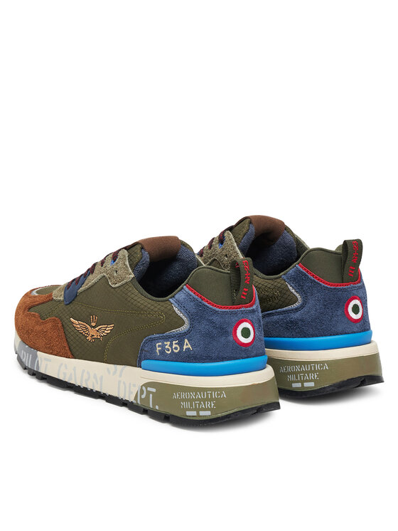 Aeronautica Militare Aeronautica Militare Tenisice 252SC0276UCT03546 Zelena