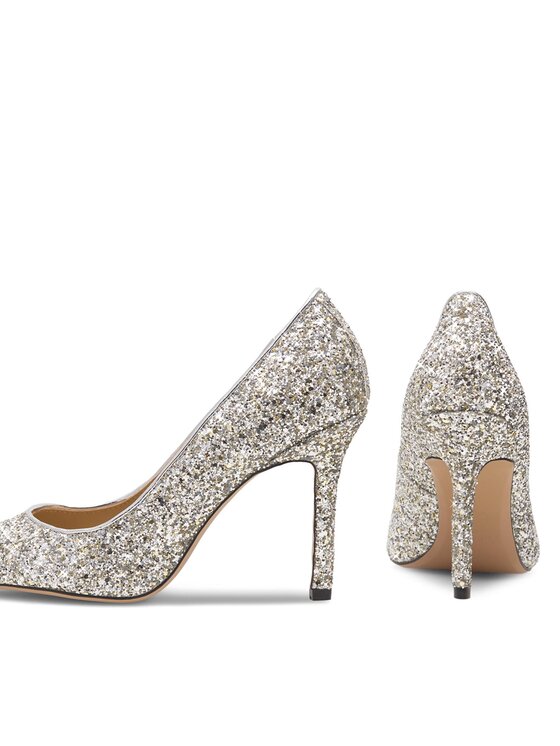 Eva Minge Eva Minge High Heels IVERA-V1360-18-3 Silberfarben