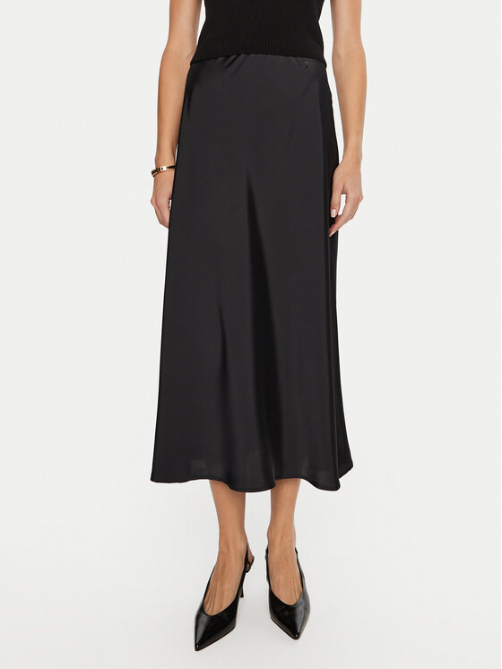 ARTIGLI Gonna midi ACGO000680 Nero Regular Fit, taglia : 42
