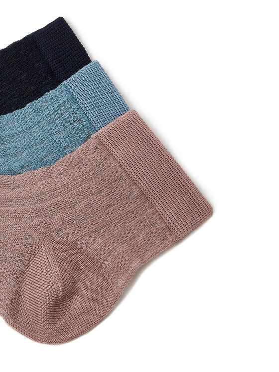 Nine West Nine West Socken KR_NW_SHINY_Z_SS25 (3 PACK) Bunt