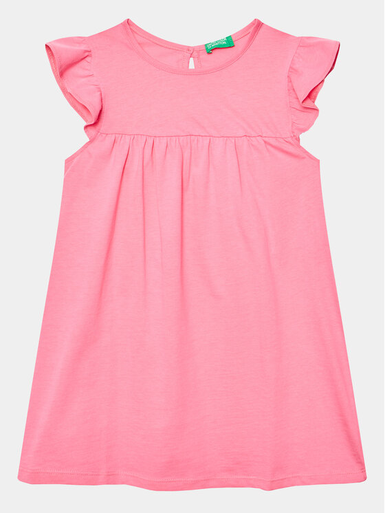 United Colors Of Benetton United Colors Of Benetton Rochie de zi 3096GV00H Roz Regular Fit
