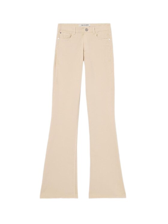 Trussardi Trussardi Pantaloni di tessuto P7029000293N002 Beige Flare Fit