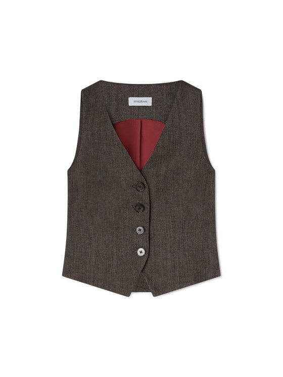 Motivi Motivi Koszula L030Q100100N0V2 Szary Slim Fit