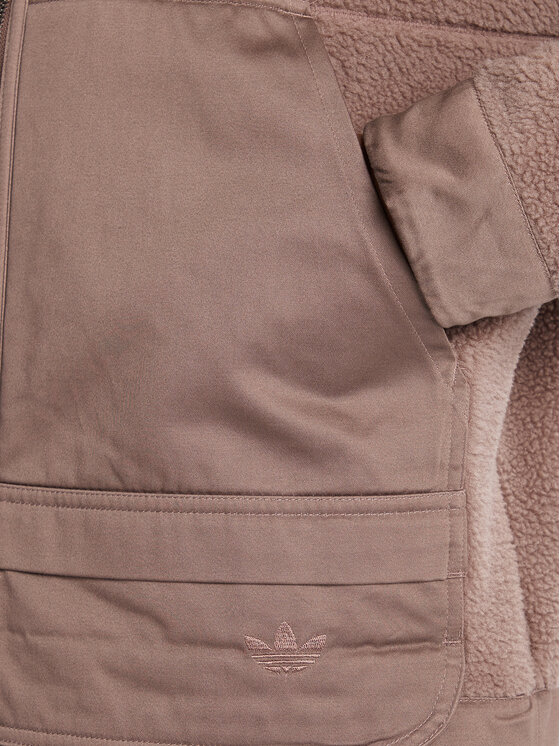 adidas adidas Fleecová mikina Premium Essentials JW3510 Hnedá Loose Fit