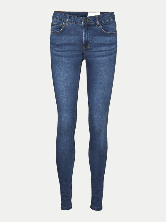 Noisy May Noisy May Jeans hlače Billie 27024945 Modra Skinny Fit