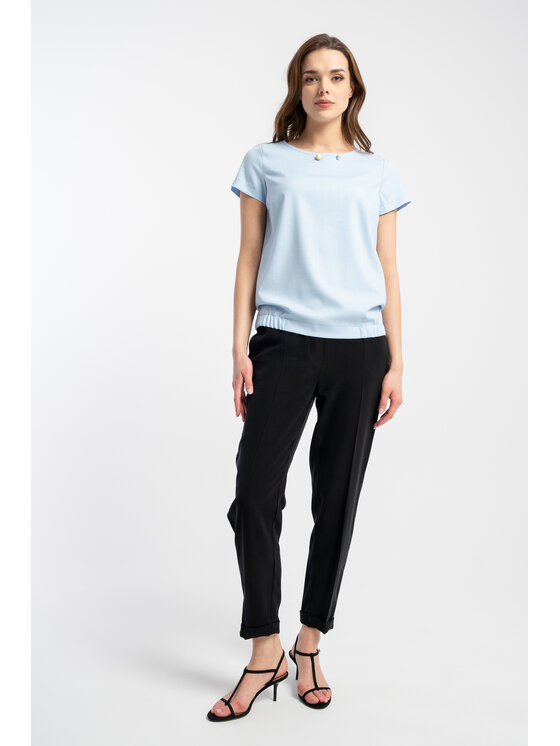 CLICK CLICK Halenka 10-6858 Modrá Regular Fit