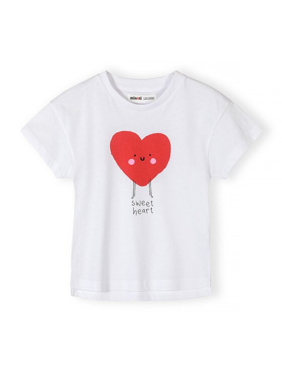 minoti minoti T-Shirt 30TEE101 Biały Regular Fit