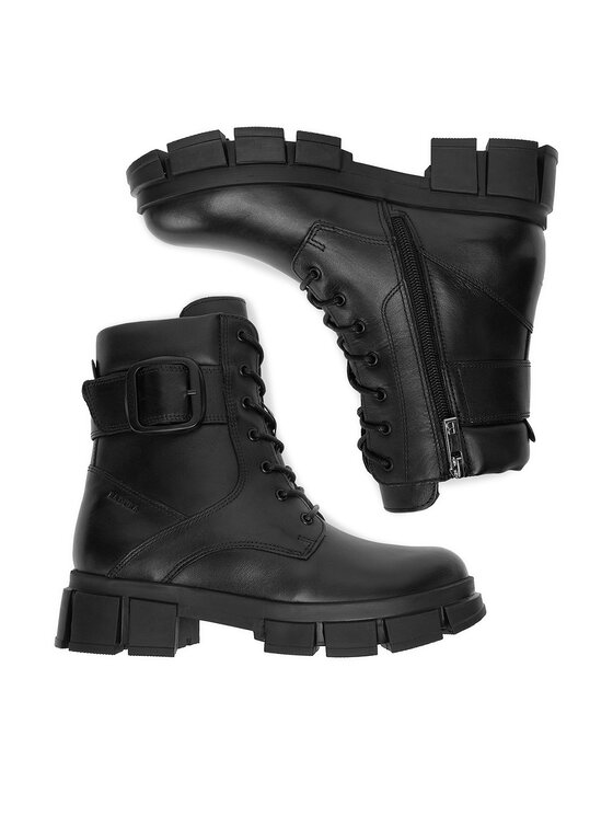 Badura Badura Schnürschuhe EO-CI12-9092-08 Schwarz