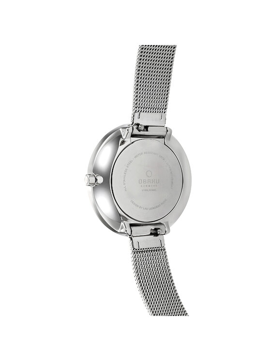 Obaku Obaku Zegarek V195LXCIMC Srebrny
