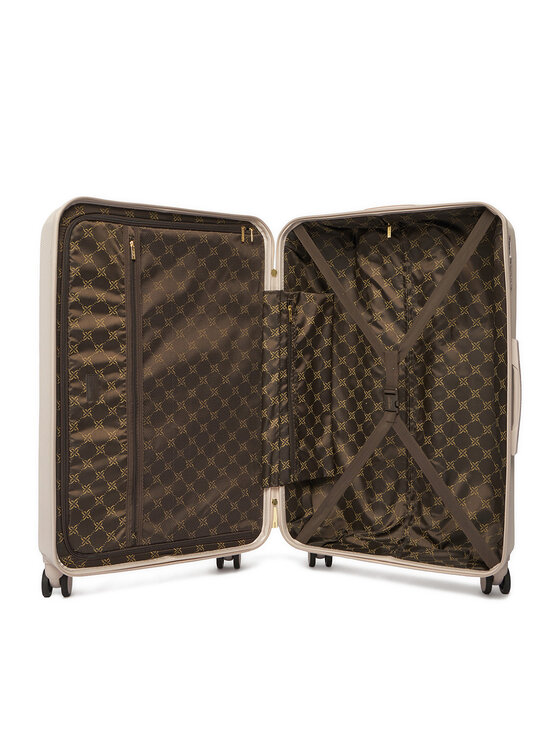 Nine West Nine West Velik kovček CEO-NW-L-004-09 PINK Écru