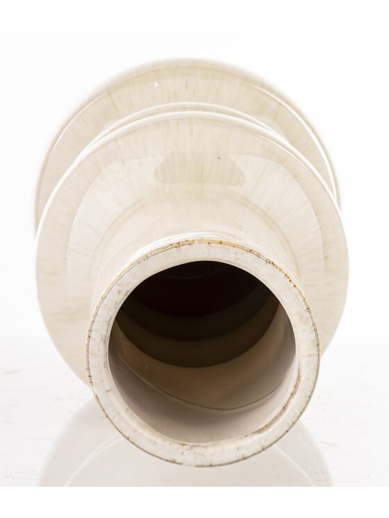 MIAhome MIAhome Wazon ceramiczny 38x16x16 cm MEZANIO - III Biały