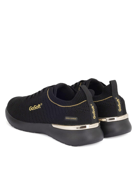 Go Soft Go Soft Sneakersy WP-12A Čierna