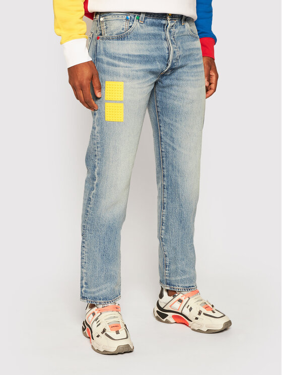 Levi's® Levi's® Jeans hlače LEGO 501® 79830-0087 Modra Regular Fit