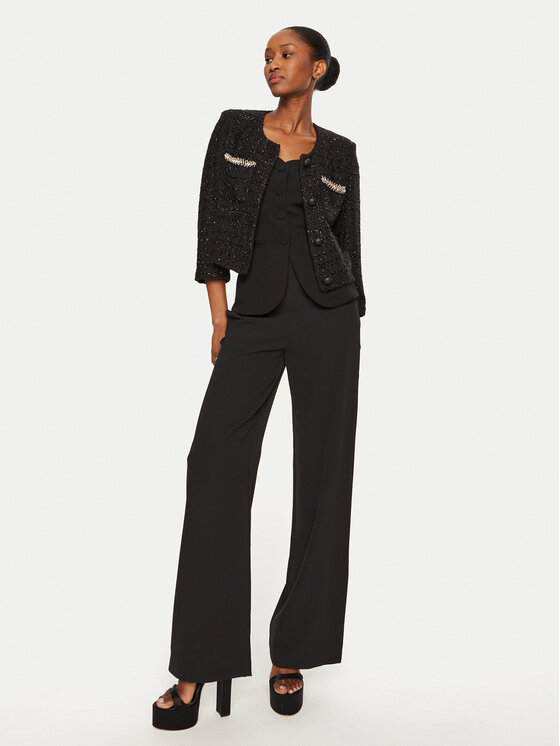 Rinascimento Rinascimento Kardigāns CFC0019573002 Melns Regular Fit