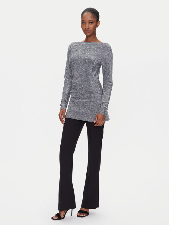 DAY BIRGER ÉT MIKKELSEN DAY BIRGER ÉT MIKKELSEN Блуза Kimmie DAY65243582 Сив Slim Fit