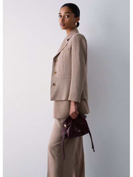 Liu Jo Liu Jo Giacca da abito WA6529T332A02153 Beige Regular Fit