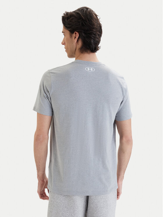 Under Armour Under Armour Majica Ua Sportstyle Logo Update Ss 1382911 Siva Loose Fit