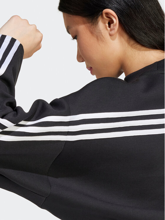 adidas adidas Μπλούζα Future Icons 3-Stripes IP1549 Μαύρο Loose Fit