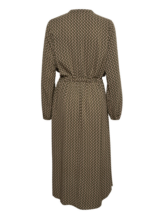 Saint Tropez Saint Tropez Marškinių tipo suknelė 30511353 Žalia Casual Fit