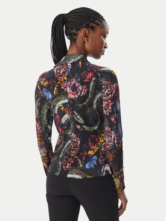 Just Cavalli Just Cavalli Bluza 81PAL228 JS566 Pisana Slim Fit