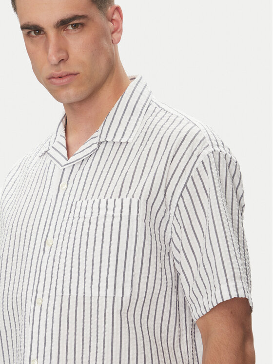 Gap Gap Košeľa 768021 Biela Boxy Fit