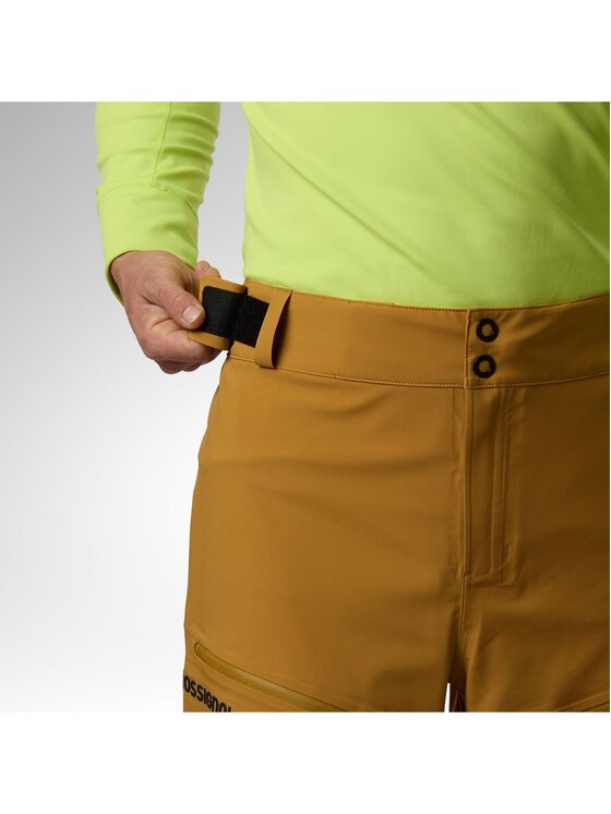 Rossignol Rossignol Spodnie narciarskie M Evader 2.0 3L Shell Pant Brązowy Regular Fit
